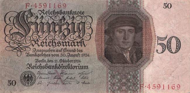 50 Mark 1924 ro.170a